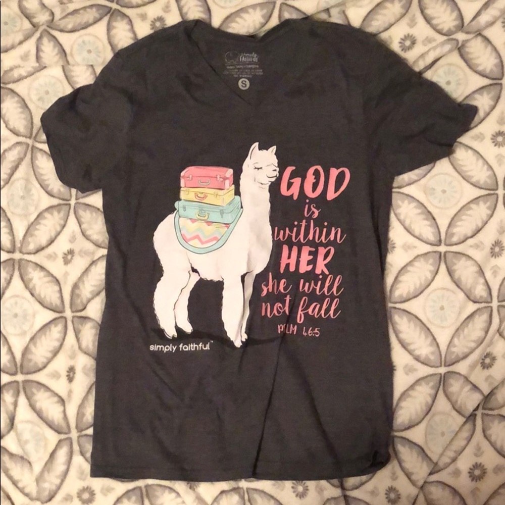 Simply faithful shirt